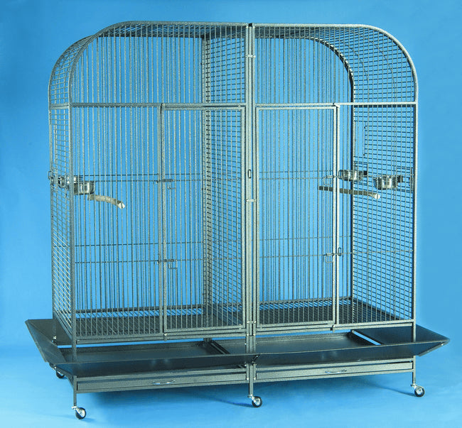 Beautiful view of Extra Large Parrot Cages With Rotating Systems