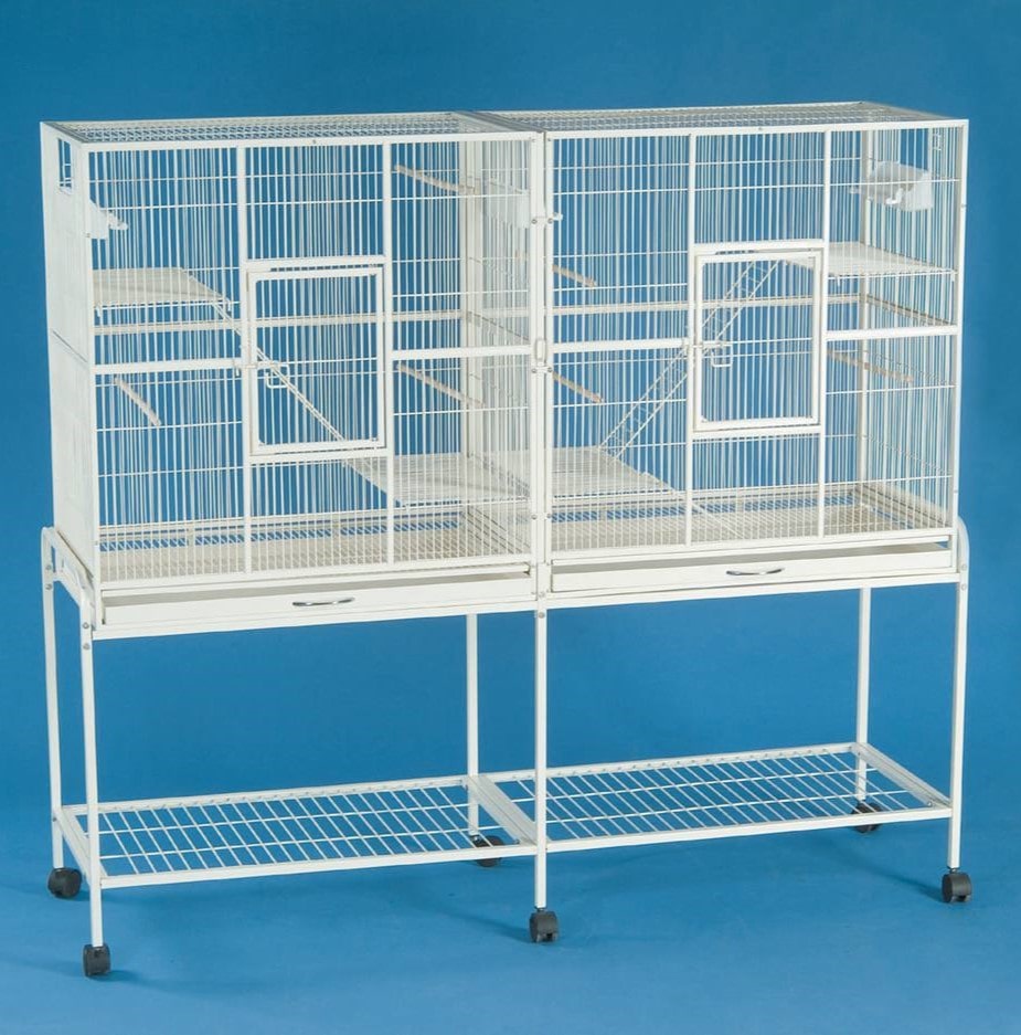 Picture of Duplex Parrot Cage - Bird Cage Plus: Pet Supplies