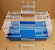 Indoor Rabbit Hutch Cage 78 cm 3637 with door open.